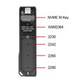 thumbnail image 3 of M.2 To Type C NVMe SSD Enclosure, NVME SSD Endosure Driver Free 20Gbps 4TB Storage Expansion  for 2230 2242 SSD, 3 of 7