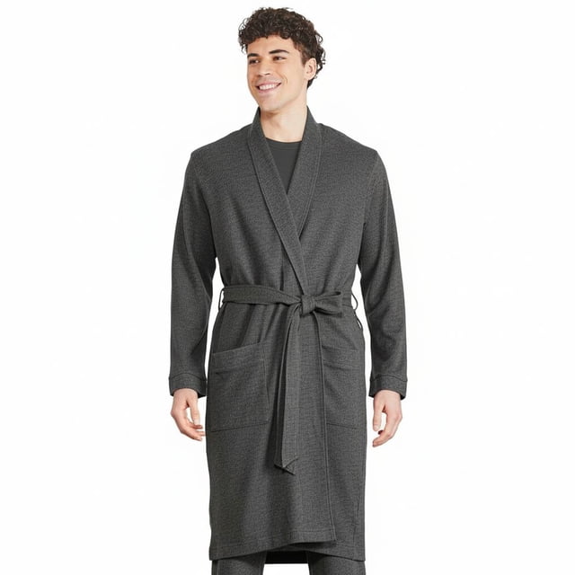 Sleep Therapy Men's Waffle Robe
