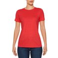 thumbnail image 1 of Gildan T-Shirt CVC Softstyle pour Femmes, TG, Red Mist, 1 of 1