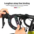 thumbnail image 2 of Vélo Guidon Bande Vélo Poignée Wrap 2Pcs Vélo Guidon Ruban Lignes Colorées Poignée Barre Ruban Anti Glissement Vélo Poignée Wraps Route Vélo Guidon Ruban, 2 of 8