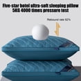 thumbnail image 4 of Neck Support Pillow | Cervical Pillow for Sleeping | Adjustable Height Contour Pillow | Breathable Memory Foam Pillow for Side and Back Sleepers | Home and Travel Use, 4 of 6