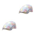 thumbnail image 1 of Maytalsory Stay Protected And Beautiful Sunproof Flat Hat For Outdoor Excursions Breathable pink 2Set, 1 of 6