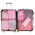 thumbnail image 2 of SNNROO 9PCS Packing Cubes for Travel Cubes Set with Toothbrush cup Foldable Suitcase Organizer Lightweight Luggage Storage Bag  Gray, 2 of 9