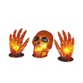 thumbnail image 1 of 3-Piece Skull w/ Hands Light Set, 1 of 4