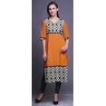 thumbnail image 2 of Bimba Kurtis Droits à Panneaux pour Femmes Robe Kurti Longue Haut Indien Imprimé, 2 of 5