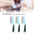 thumbnail image 4 of Flea Comb for Dogs and Cats, Flea Face Comb Stainless Steel Pet Lice Comb Remove  and Flea Eggs, Fine Tooth Tear Stain Remover Metal Comb Flea Comb for Dogs, 4 of 8