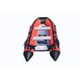 thumbnail image 2 of BOATIFY 10.8 ft Inflatable Boat Raft Fishing Dinghy Pontoon Boat Kayak with Aluminum Floor-Red, 2 of 3