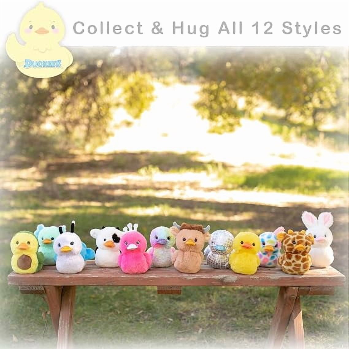 Sparkles Duckee Disco peluches Duckees 7 pouces les plus douces au monde. 12 modèles disponibles.