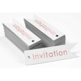 thumbnail image 3 of Inkdotpot Real Rose Gold Foil Invitation Party Tags Favor Hang Paper Tags 50 Pieces, 3 of 6