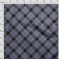 thumbnail image 3 of oneOone Cotton Poplin Fabric Tartan Check Printed Craft Fabric BTY 42 Inch Wide, 3 of 4