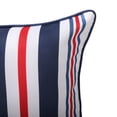 thumbnail image 4 of 2-Pack Indoor/Outdoor Decorative Pillows, Red Stripe 18" x 18", 4 of 4