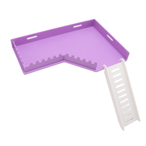 Échelle d'Escalade pour Hamster, Plateforme de Jeu pour Hamster, Petits Échelles pour Animaux de Compagnie avec Vis, Installation Simple, Échelle d'Escalade Stable pour Accessoires de Cage à Animaux