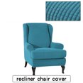 thumbnail image 2 of Amdohai Sofa Covers Wing Chair Elastic Fabric Stretch Couch Slipcover Polyester, 2 of 7
