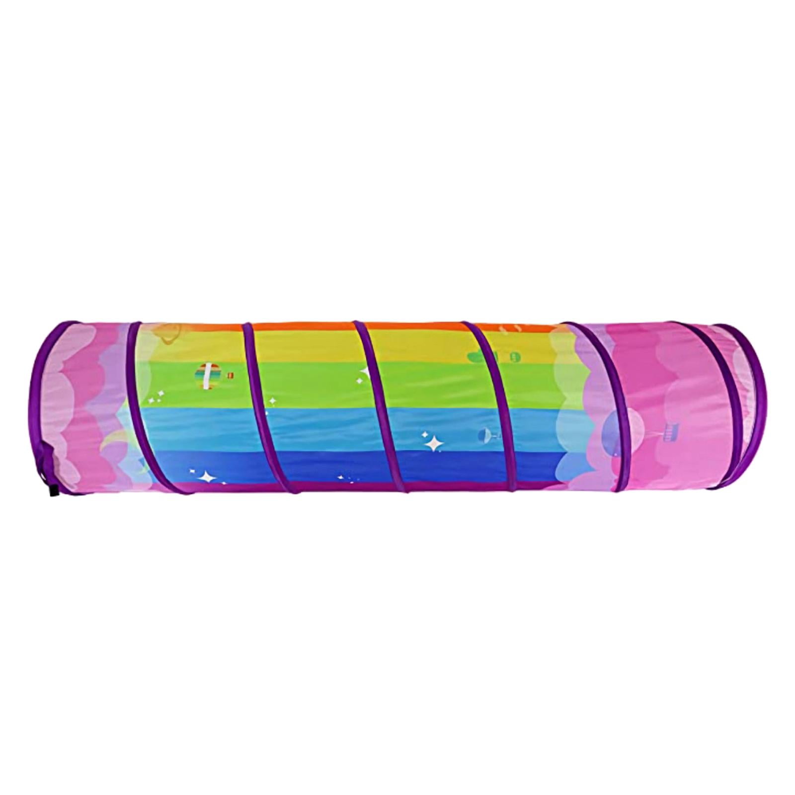 Beloving Crawling Tunnel Children Kid Toy Dogs Tunnels Kids Tunnel Tents For Outdoor With Strips Handle 183cmx48cm