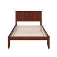 thumbnail image 4 of Madison Full Solid Wood Platform Bed in Walnut, 4 of 8