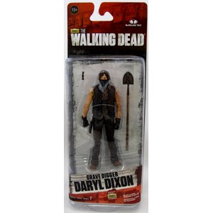 The Walking Dead 5 Inch Action Figure TV Series 7.5 - Grave Digger Daryl Dixon