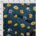 thumbnail image 2 of oneOone Cotton Poplin Fabric Flower Watercolor Print Fabric BTY 42 Inch Wide, 2 of 4