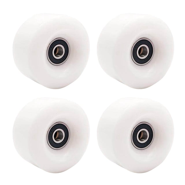 tredstone Roue de Patin en Ligne PU Résistante à l'Usure 58mm Roues 82A Remplacement Blanc