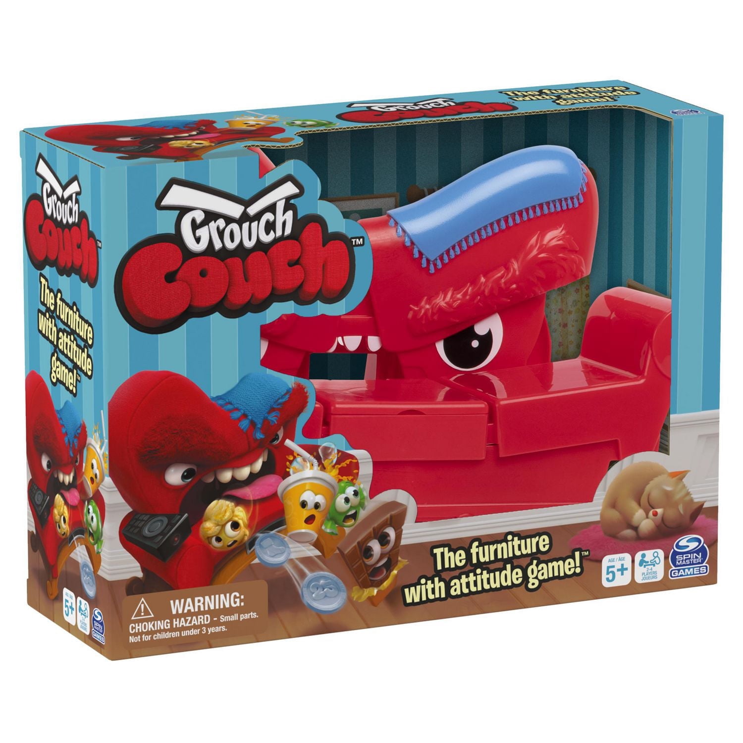 Grouch Couch, the furniture with attitude game, jeu pour les familles et les enfants à partir de 5 ans