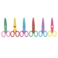 thumbnail image 2 of Scissors, Plastic Scissors For Kids Safety Scissors with 6 Pcs For Art Paper Cutting, 2 of 7