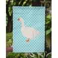 thumbnail image 3 of Carolines Treasures BB8076GF Sebastopol Goose Blue Check Flag Garden Size, 3 of 3