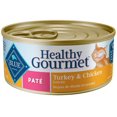 thumbnail image 1 of BLUE Healthy Gourmet Repas de dinde et poulet pâté pour chats, 1 of 5