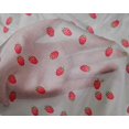 thumbnail image 4 of oneOone Silk Tabby Fabric Raspberry Fruit Printed Craft Fabric BTY 42 Inch Wide, 4 of 4