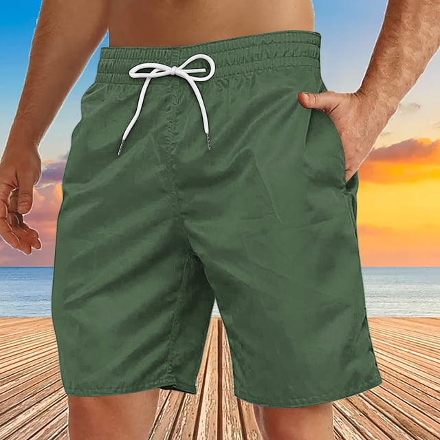 Soki Men's Casual Beach Shorts Clearance Drawstring Shorts With Pocket