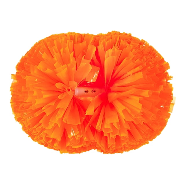 Cheerleading Handheld Colorful Flowers Sports Activities Performance Cheering Supplies Round Colorful Practical Material Lightweight Handle Design Off