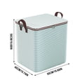 thumbnail image 3 of Vaidha Clothes Storage Box For Home Moving Large-capacity Wardrobe Clothing Storage Box Bag-proof Storage Basket Box, 3 of 6