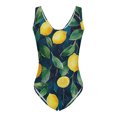 thumbnail image 4 of Weiqiqre Womens Swimsuits Tummy Control Ruched Bathing Suit Criss Cross V Neck Swimwear, 4 of 5
