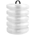 thumbnail image 3 of Tour de rangement Dritz avec compartiments amovibles, transparent, 3 of 6