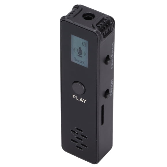 Recorder Digital Voice Recorder Noise Reduction Stereo Screen Audio Recording Device with MP3 Player