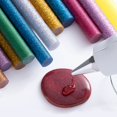 thumbnail image 3 of Bgsha 50 Pcs Bâtons de Colle Chaude Bâtons de Colle Pailletés Colle Thermofusible Colorée Réparation 7x100mm, 3 of 10