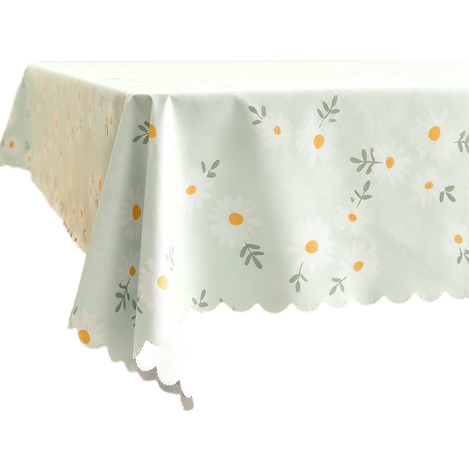 SLYNSHome Rectangle Table Cloth Waterproof Tablecloth 23.6x35 inch Plastic Table Cover for Dining, Camping, Indoor and Outdoor