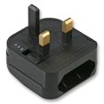 thumbnail image 1 of POWERCONNECTIONS - Fiche Convertisseur Européen, 5A Noir, 1 of 1