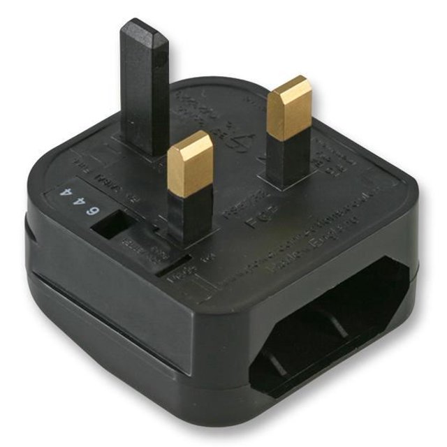 POWERCONNECTIONS - Fiche Convertisseur Européen, 5A Noir