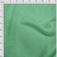 thumbnail image 4 of oneOone Velvet Green Fabric Geometric Sewing Craft Projects Fabric Prints By Yard 58 Inch Wide, 4 of 5