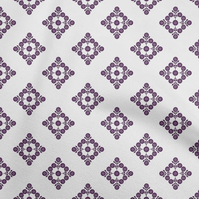 oneOone Polyester Spandex Tissu Violet Bloc Robe Tissu Tissu Imprimé par la Cour 56 Pouces de Large