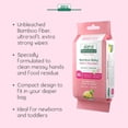 thumbnail image 2 of Aleva Naturals Bamboo Baby Hand 'n' Face Wipes - 30 Count, 2 of 5