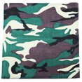 thumbnail image 1 of Solid 100% Cotton Unisex Bandana - 12 Pack (Camouflage), 1 of 2