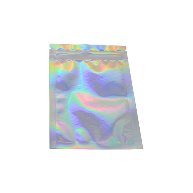 100 Pieces Foil Pack Bag Home material; which has Leakproof Sealing Cosmetic Powder Package Bags Wrapping Accessory Holding Pouch Shiny 14x20cm