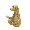 thumbnail image 2 of Sagebrook Home Polyresin 7" Yoga Dog, Gold, 2 of 4