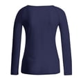 thumbnail image 4 of Chemise en Maille Transparente à Manches Longues pour Femmes Polyester pour Superposition dans Différentes Saisons, 4 of 4