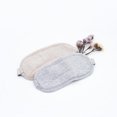 thumbnail image 3 of 8H Eye Mask Sleeping Travel Eyepatch Cotton Portable Cover Soft Blinder Rested Breathable Blindfolds Rest Comfortable Goggles Therapy Women Gray, 3 of 9