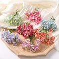 thumbnail image 3 of MesaSe 10Pcs Artificial Flower Realistic Decorative Exquisite Bridal Headgear Fake Hydrangea Wedding Decor, 3 of 10