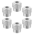 thumbnail image 4 of Handwheel Faucet Handle 6pcs Bathtub Faucet Knobs Aluminum Alloy Handwheel Faucet Handle Hot And Cold Faucet Replacement Handles For Home Kitchen Bathroom 10g, 4 of 5