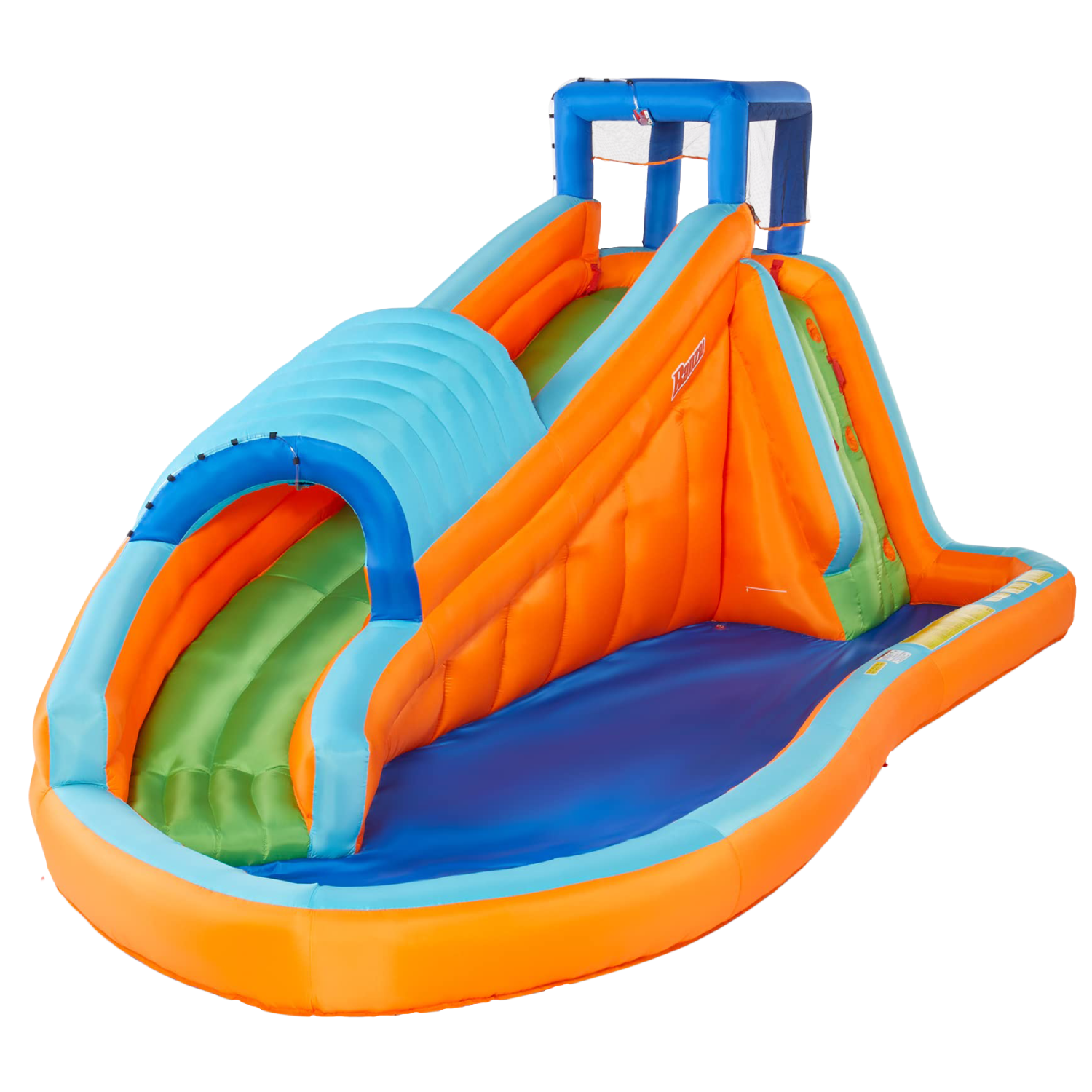 Banzai Glissoire Aquatique Gonflable pour Enfants, Parc d'Éclaboussures Extérieur