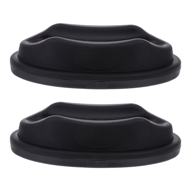 Miangastore Bloc Surélevé de Roue avant de Vélo 2 Pcs Stabilise Support de Vélo pour Entraîneur de Vélo