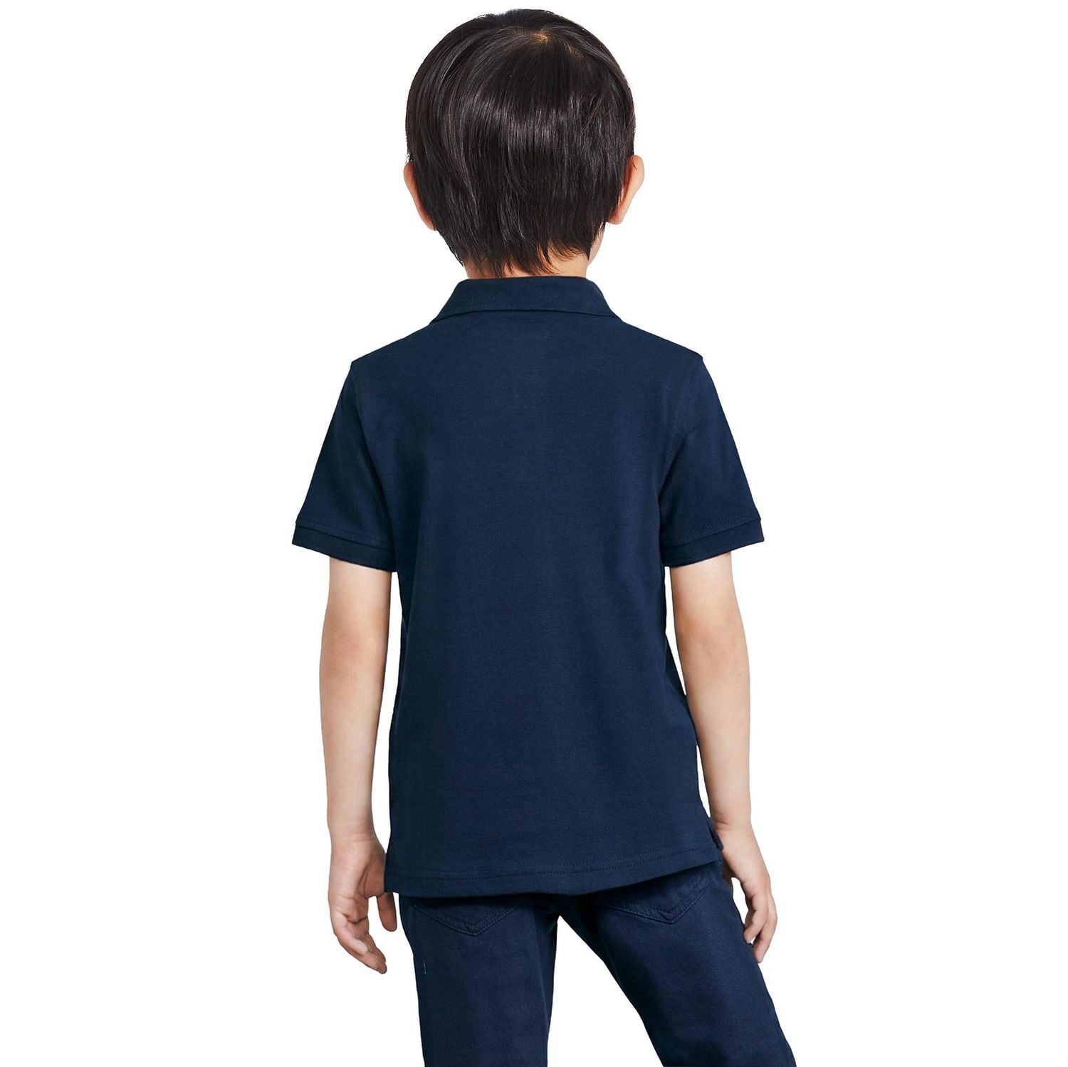 Lot de 2 polos d’uniforme à manches courtes George pour garçons